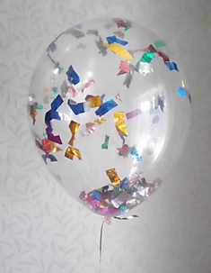 Шар гелиевый 30 см Конфети