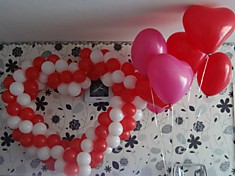 Изделие "Сердце" 100 х110 см Цвет На Выбор