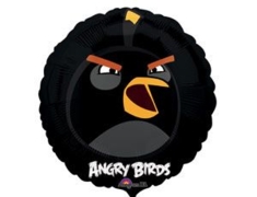 18" Angry Birds Черная S60